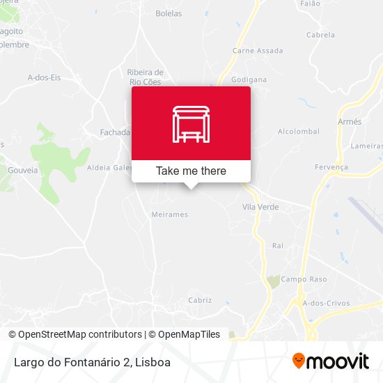 Largo do Fontanário 2 map