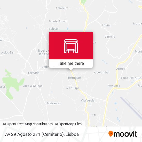 Av 29 Agosto 271 (Cemitério) map