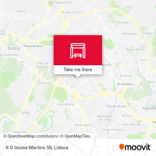 R D Sousa Martins 58 map