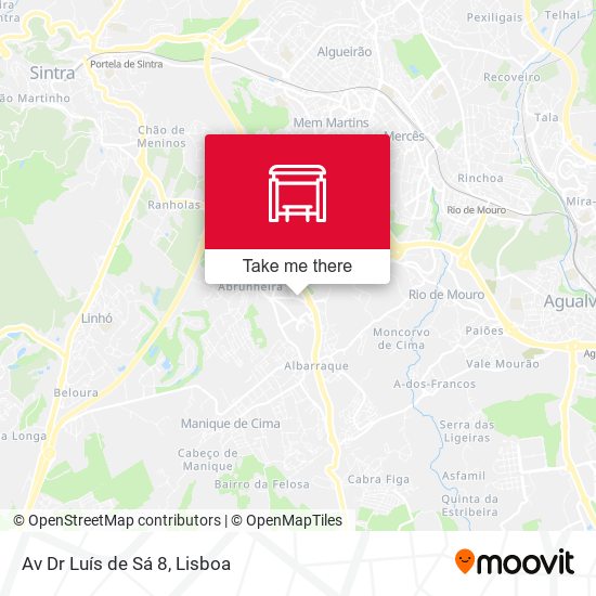 Av Dr Luís de Sá 8 mapa