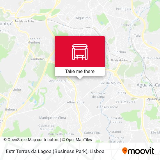 Estr Terras da Lagoa (Business Park) map