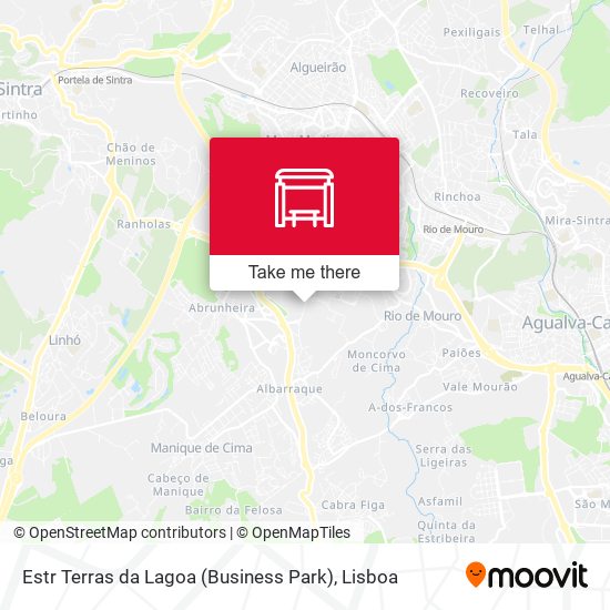 Estr Terras da Lagoa (Business Park) map