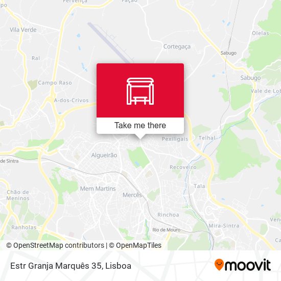 Estr Granja Marquês 35 map