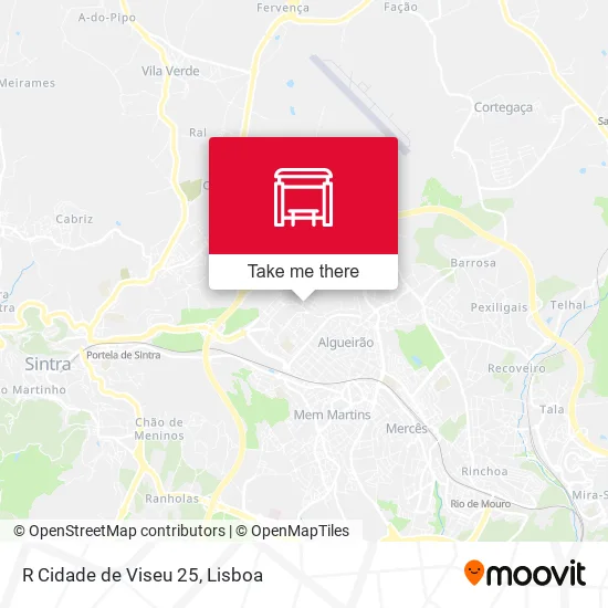 R Cidade de Viseu 25 map