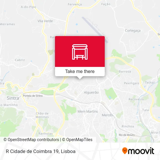 R Cidade de Coimbra 19 map