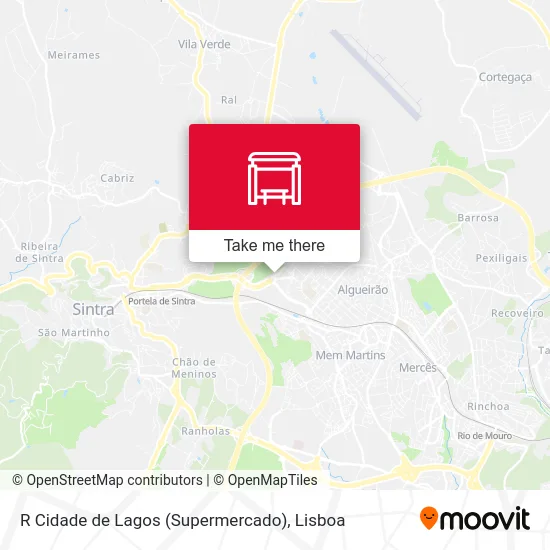 R Cidade de Lagos (Supermercado) map