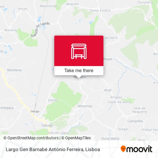 Largo Gen Barnabé António Ferreira map