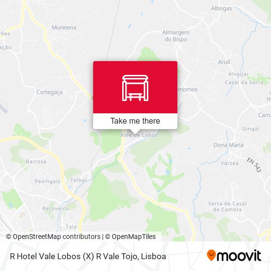 R Hotel Vale Lobos (X) R Vale Tojo map