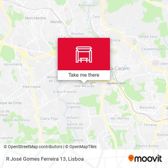 R José Gomes Ferreira 13 map