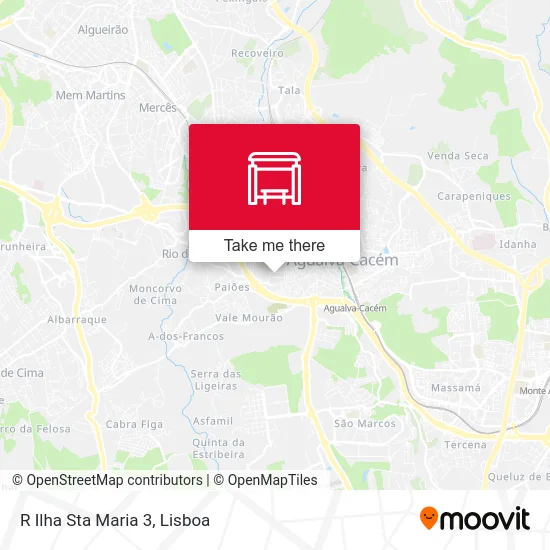 R Ilha Sta Maria 3 map