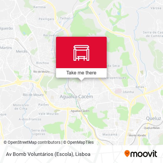 Av Bomb Voluntários (Escola) map