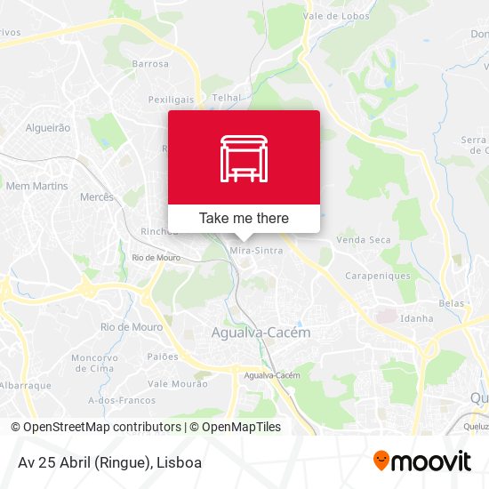 Av 25 Abril (Ringue) mapa