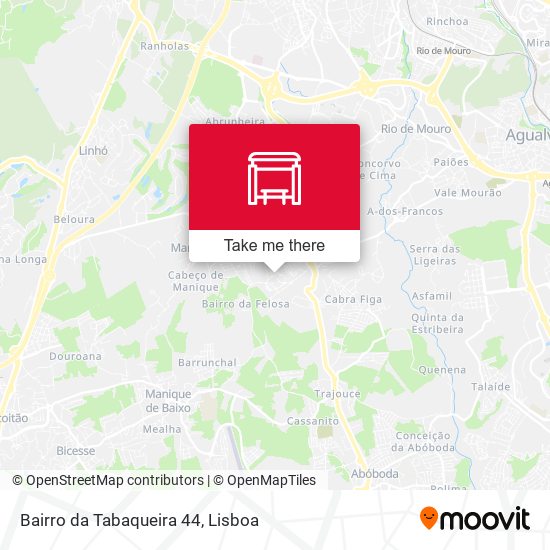 Bairro da Tabaqueira 44 mapa