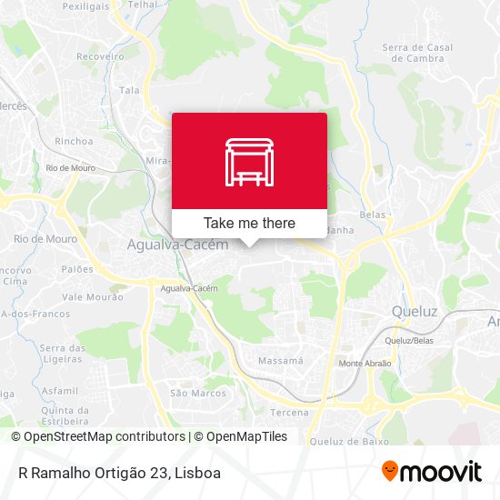 R Ramalho Ortigão 23 map