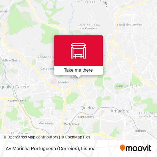 Av Marinha Portuguesa (Correios) map