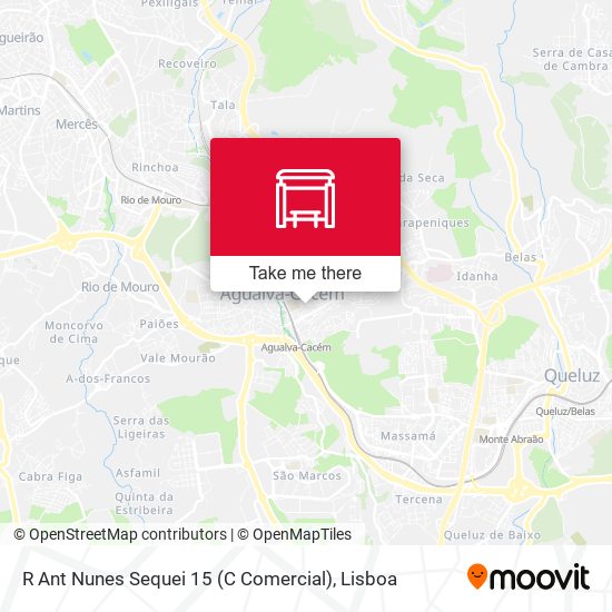 R Ant Nunes Sequei 15 (C Comercial) map