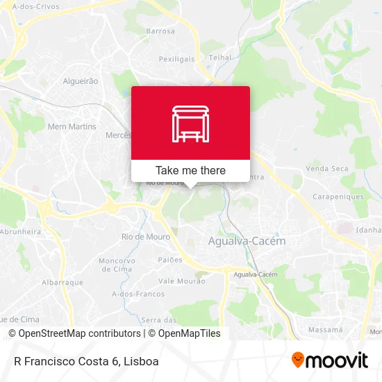R Francisco Costa 6 map