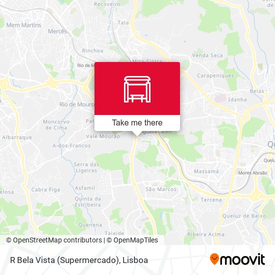 R Bela Vista (Supermercado) map