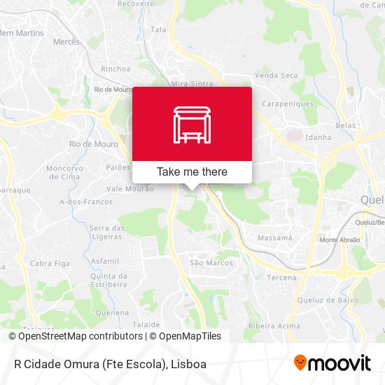 R Cidade Omura (Fte Escola) mapa