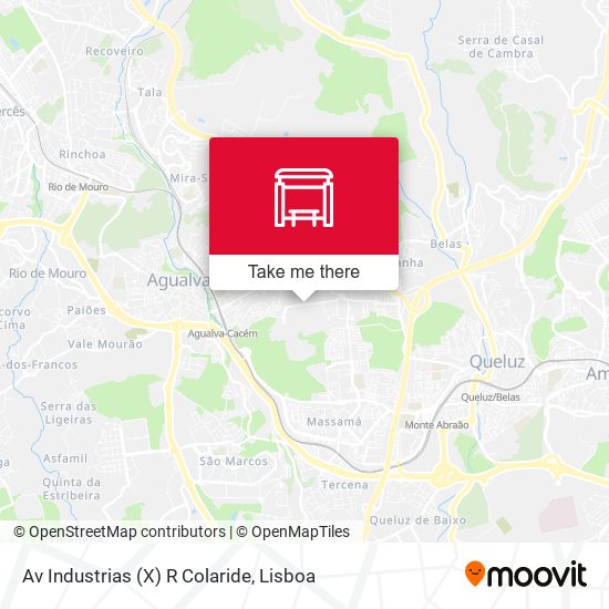 Av Industrias (X) R Colaride map