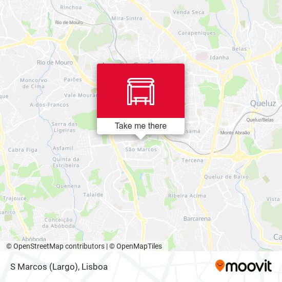 S Marcos (Largo) mapa