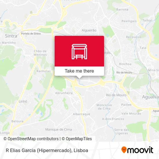 R Elias Garcia (Hipermercado) map