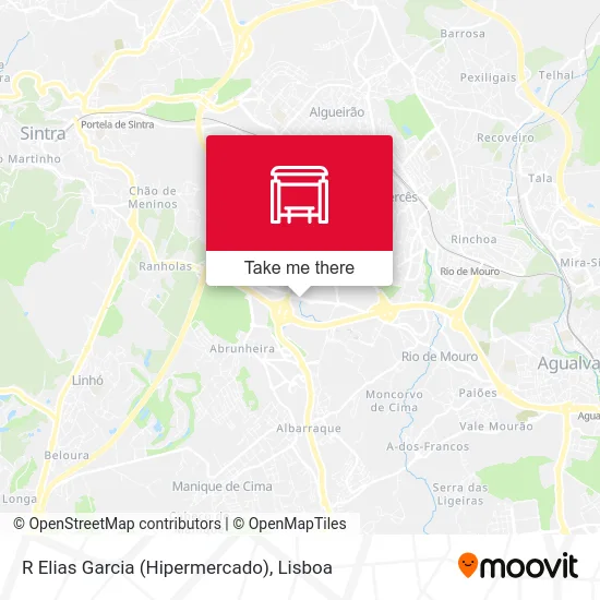 R Elias Garcia (Hipermercado) map