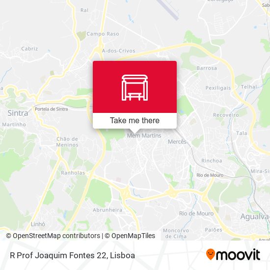 R Prof Joaquim Fontes 22 map