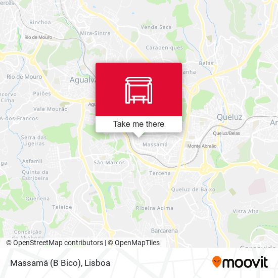 Massamá (B Bico) mapa