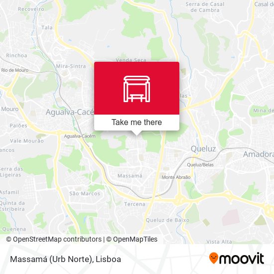 Massamá (Urb Norte) mapa