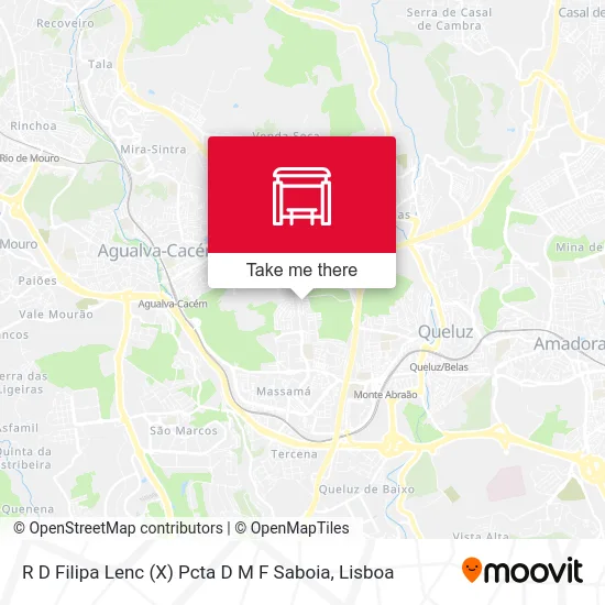 R D Filipa Lenc (X) Pcta D M F Saboia map