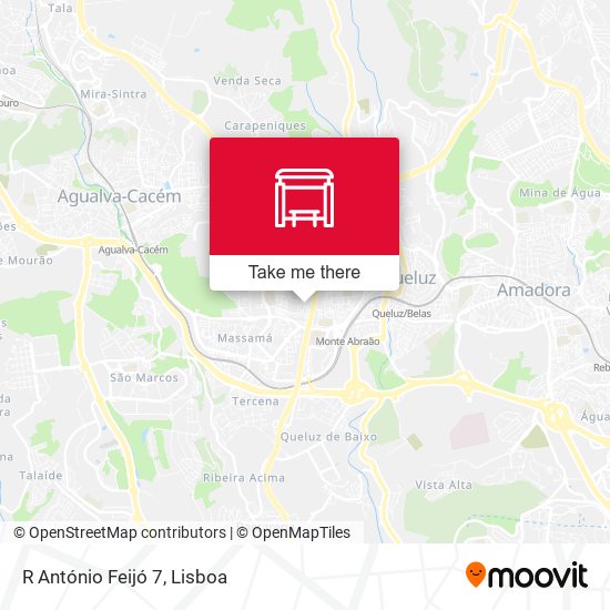 R António Feijó 7 mapa