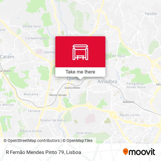 R Fernão Mendes Pinto 79 mapa