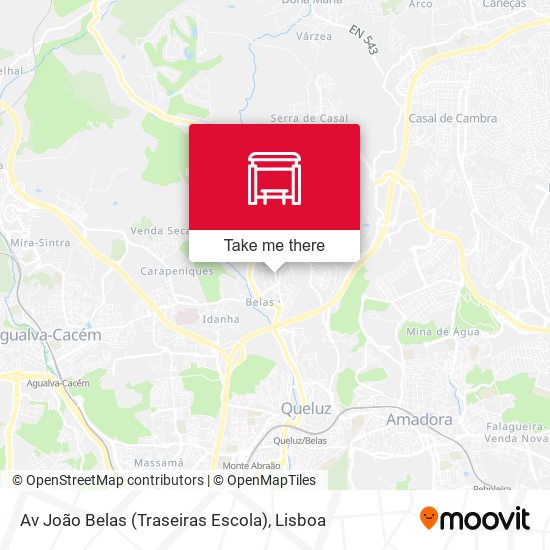 Av João Belas (Traseiras Escola) map