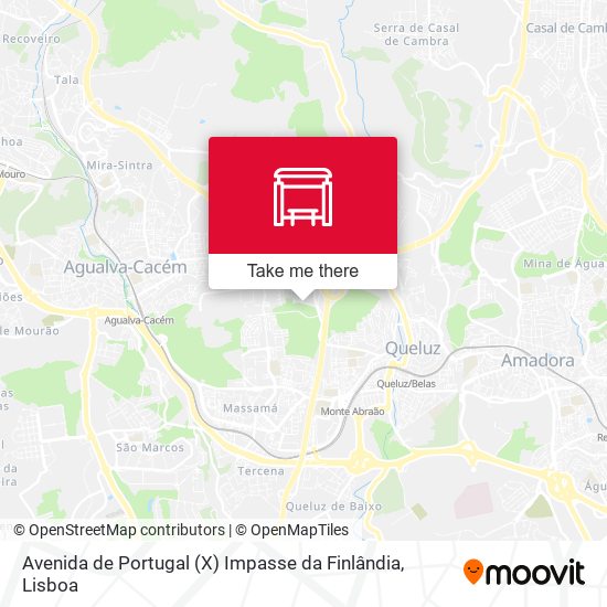 Avenida de Portugal (X) Impasse da Finlândia map