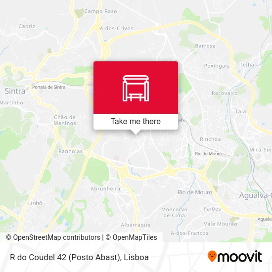 R do Coudel 42 (Posto Abast) map