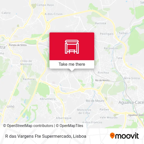 R das Vargens Fte Supermercado map