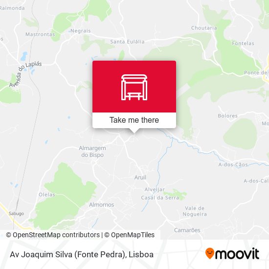 Av Joaquim Silva (Fonte Pedra) map