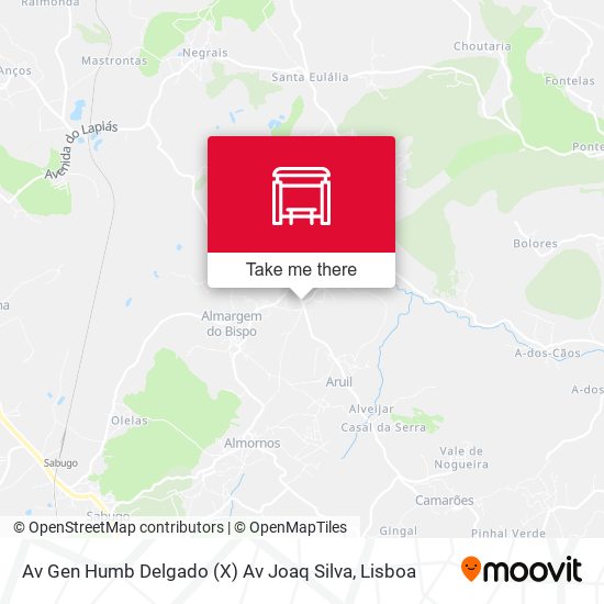 Av Gen Humb Delgado (X) Av Joaq Silva map