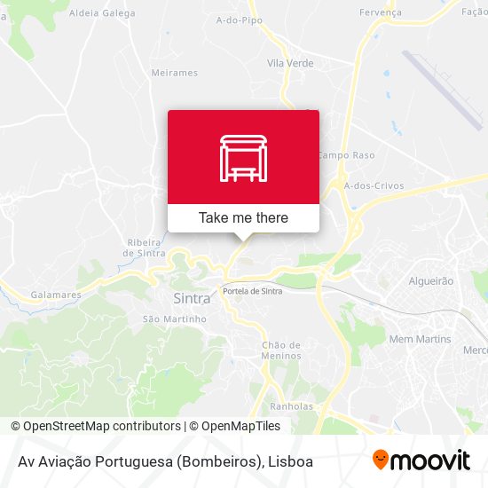 Av Aviação Portuguesa (Bombeiros) map