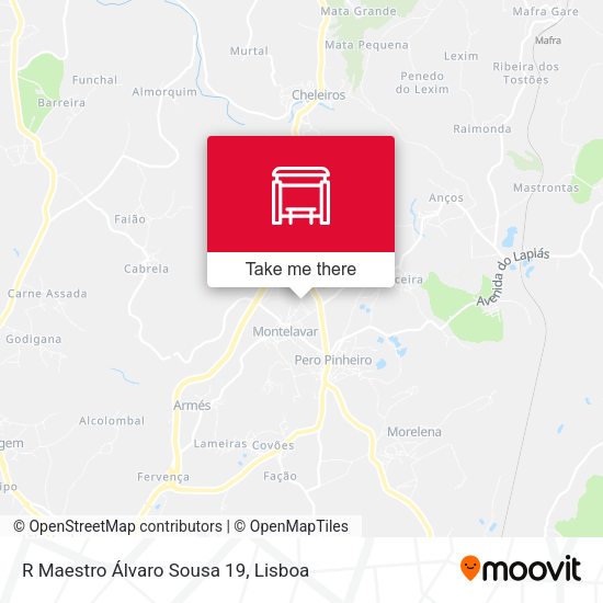 R Maestro Álvaro Sousa 19 map