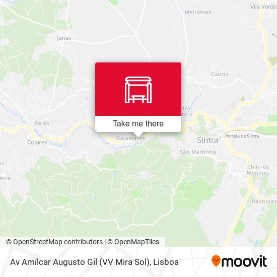 Av Amílcar Augusto Gil (VV Mira Sol) mapa