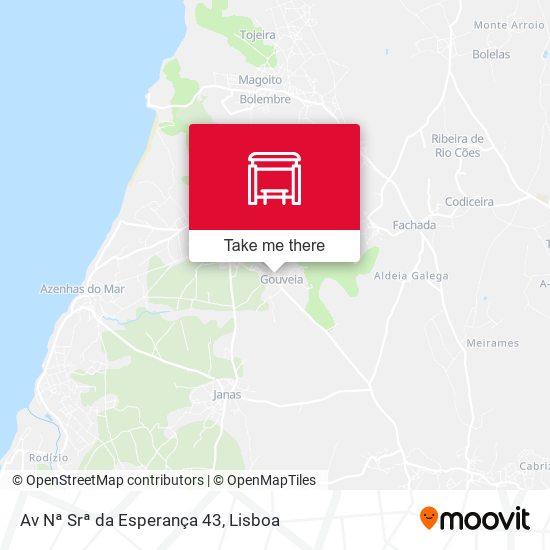 Av Nª Srª da Esperança 43 map