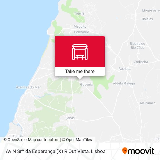 Av N Srª da Esperança (X) R Out Vista map