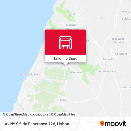 Av Nª Srª da Esperança 126 map