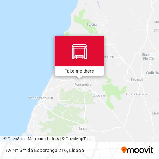 Av Nª Srª da Esperança 216 map