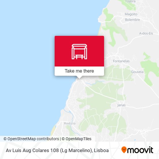 Av Luís Aug Colares 108 (Lg Marcelino) mapa