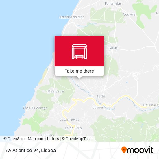 Av Atlântico 94 mapa