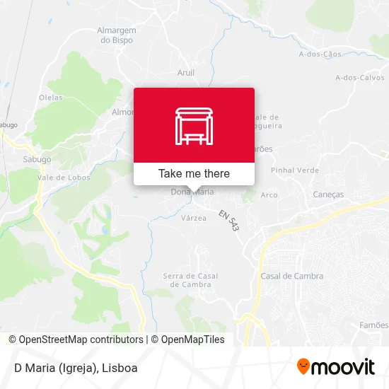 D Maria (Igreja) map