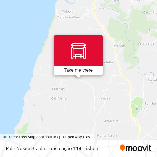 R de Nossa Sra da Consolação 114 map